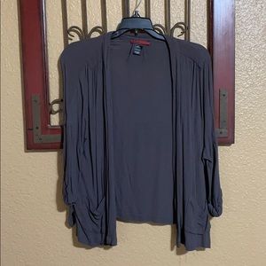 Bke open flyaway cardigan